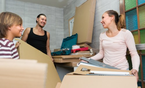 Commercial moving van service for Temple business relocations