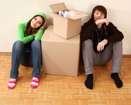 Residential removals support for a flat move in Temple