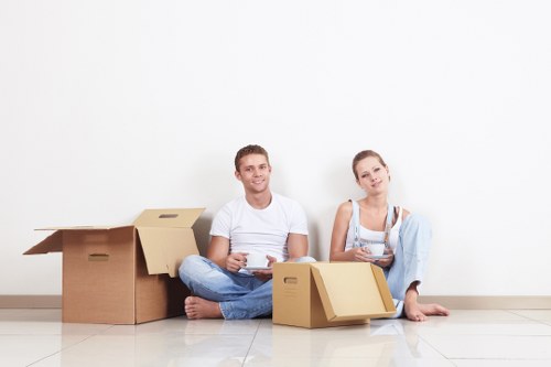 Residential moving support for homes and flats in Temple
